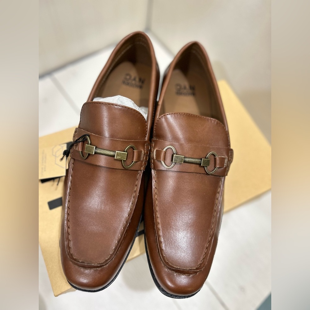 Brown Leather Loafers for Men